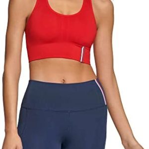 Tommy Hilfiger Performance Racerback Seamless Longline Sports Bras for Women