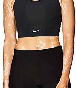 Nike Womens Swoosh Long LINE Bra CZ4496-010 Size