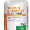Bronson Vitamin B Complex with Vitamin C - Immune Health, Energy Support & Nervous System Support - Non-GMO, 250 Vegetarian Capsules - Image 5