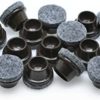 GorillaFelt CB2594 Replacement 1 Inch Swivel Felt Cap Inserts for use with GorillaFelt CB259 / CB259-16 and GorillaGlides CB213 (Includes 16 Felt Caps) Plastic Glide Body Sold Separately - Image 5