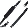 550 Paracord 2 Point Rifle Sling Gun Strap with Shoulder Pad Adjustable Two Point Sling - Image 2