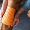 TSE Safety TSE-PPKS TSE-PRO Heavy Duty Padding Pocket Knee Savers with Extra Thick Foam Cushion, Soft Inner Liner, Adjustable One Size, Hi-Viz Orange - Image 8