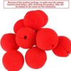 TIHOOD 50PCS Red Foam Clown Noses Novelty Foam Clown Noses for Halloween Christmas Costume Party - Image 4