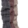 MUK LUKS Womens 3 Pk Cable Knit OTK Socks - Image 2