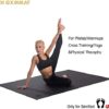 Gxmmat Large Yoga Mat 72"x 48"(6'x4') x 7mm for Pilates Stretching Home Gym Workout, Extra Thick Non Slip Anti-Tear Exercise Mat, Use Without Shoes - Image 2