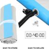 Mecalm Air Gymnastics Tumbling Mat 13FT/16FT/20FT Gymnastics Air Mat 4/8 inchs Thickness Gymnastics Mats for Tumbling with Electric Air Pump for Home/Gym/Yoga/Training/Cheerleading/Outdoor/Beach/Park - Image 9