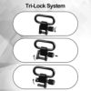 Anovo Two Point Traditional Sling Attachments Mounts with 3 Pieces Sling Swivel Studs - Image 5