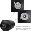 Zinco Air Barrel Gymnastics Kit - Inflatable Tumbling Barrel - Gymnastics Roller Barrel for Cheerleading Dance & Yoga - w/ Electric Air Pump Patch Kit & Travel Bag - 23x46” - Image 5