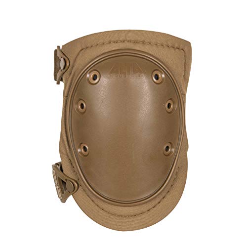 ALTA 50453.14 AltaFLEX Gel Insert Heavy Duty Knee Protector Pad, Coyote Cordura Nylon Fabric, AltaLOK Fastening, Flexible Cap, Long, Coyote - Image 3