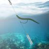 Dr.Fish 10 Pack Drog Shot Rig/ Texas Rig with Rolling Barrel Swivel Hook Leader Bullet Sinker Snell Fluorocarbon Fishing Line Sinker Plastic Worm for Bass Fishing Wacky Freshwater - Image 7