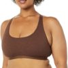 Amazon Essentials Women's Ribbed Lounge Unlined Scoop Neck Bralette, Pack of 2 - Image 2