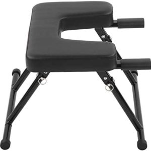 Headstand Stool, PU and Steel Multiple Interlocking Durable Foldable Thickened Headstand Inversion Bench, for Gym Home