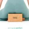 FeetUp The Cork Yoga Block - Ideal for Yoga, Pilates, Meditation, Fitness & Gym - 100% Natural Cork | Vegan, Non-Slip Grip Organic Texture - Image 6