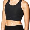 Nike Womens Swoosh Long LINE Bra CZ4496-010 Size - Image 2