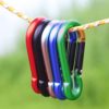 munkees 2-Pack 8-Shaped Carabiner Clips Keychain, Spring Snap Caribeener, Aluminum Buckle Hook Accessories - Image 8