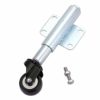 Skelang 2" Spring Loaded Gate Caster, Retractable 2-1/2" Swivel Gate Caster Wheel for Garden Wooden Gate, Yard Fence, Load Capacity 110 Lbs - Image 3