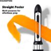 Rainspire 3-Piece Peeler Set, Premium Swivel Vegetable Peeler, Kitchen Gadgets Apple Peeler Potato Peeler Veggie Peeler Fruit Peeler, Dishwasher Safe Kitchen Accessories, Black - Image 2