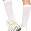 Leg Avenue Women's Nylon Knee High Socks - Image 3
