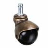 Skelang 4 Pcs Grip Ring Caster, 2” Swivel Furniture Ball Casters, Rolling Vintage Caster Wheels for Desk, Wooden Chair, Coffee Stand, Total Load Capacity 500LBS - Image 2
