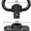 CVLIFE Sling Mount 1.25" Sling Swivel 2-Pack for Two Point Sling - Image 4