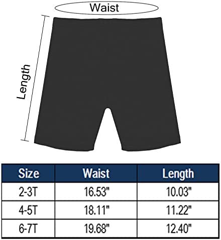 FreeNFond Girls Dance Shorts for Sports, Play Or Under Skirts, Pack of 6 - Image 2