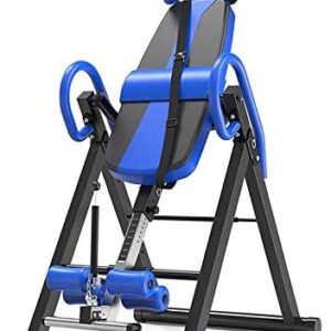 ATAAY Inversion Table Multifunctional Inversion Equipment Foldable Back Stretcher Machine Heavy Duty Trainer for Home Fitness Massage Yoga
