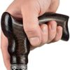 Extra Tall Handmade Walking Cane for Men - Ergonomic Carved Wood Cane Stylish Walking Stick - 39 Inch - Image 6