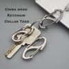 Bytiyar 10 PCS Small Metal 1.6 inch(41mm) Carabiner Clips Dual Spring Wire Gate Snap Hooks Keychain Buckle Tool - Image 4