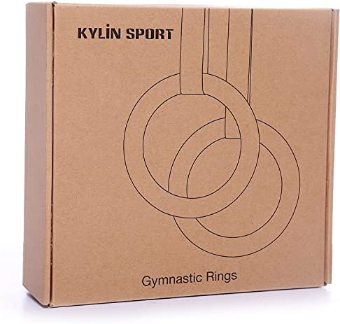 KYLIN SPORT Gymnastic Rings with Adjustable Straps Heavy Duty Exercise Gym Rings for Pull Ups and Dips,Cross-Training Workout,Strength Training, Fitness - Image 9