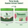 Bloom Nutrition Green Superfood | Super Greens Powder Juice & Smoothie Mix | Complete Whole Foods (Organic Spirulina, Chlorella, Wheat Grass), Probiotics, Digestive Enzymes, & Antioxidants (Berry) - Image 2