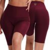 NELEUS Women's High Waist Yoga Shorts Tummy Control Workout Running Compression Shorts with Pocket - Image 6