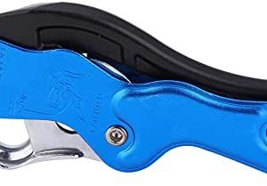 Hinzonek Aluminium Alloy Anti-Panic Outdoor Climbing Descending Self Locking Hand Control Descender0 Rope Climbing Descender Dee en dee Dee en dee Climbing Descender Dee en dee Climbing Descender