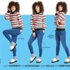HUE Women's Super Soft Stretch High Rise Denim leggings, No Side Seams - Image 4