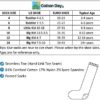COTTON DAY Kids Boys Girls Soft Knee High School Uniform Dress Socks Seamless Toe Black White Navy Blue 3 Pack - Image 3