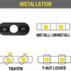 CVLIFE Sling Mount 1.25" Sling Swivel 2-Pack for Two Point Sling - Image 5