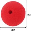 TIHOOD 30PCS 2"x2" Red Circus Clown Nose Bulk for Party Halloween Costume Supplies Christamas - Image 3