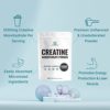 2 Pack Creatine Monohydrate Powder 300 Grams (10.6oz), Unflavored | Pure | Micronized Creatine Powder, 5000mg Per Serving, 2 Month Supply, Vegan | Keto, Non-GMO, No Filler, No Additives - 60 Servings - Image 4