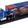 Auto World Xtraction Racing Rig Peterbilt 359 w/Trailer Snake II vs. Mongoose II (Flamethrower) HO Scale Slot Car - Image 5