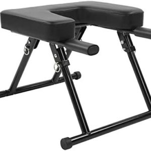 Headstand Stool, Headstand Inversion Bench, PU and Steel Multiple Interlocking for Gym Home