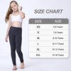 Stelle Girls Athletic Leggings Kids Dance Workout Running Yoga Pants with Hidden Pocket - Image 6