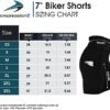 CompressionZ Women's Compression Biker Shorts for Running Cycling Yoga Gym 10", 7" - Image 5
