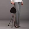 Switch Sticks Walking Stick, Walking Cane, Cane Chair, Quad Cane and Folding Cane with Seat is 34 Inches Tall, FSA and HSA Eligible, Supports Up to 220 Pounds, Bubbles - Image 6