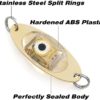 Dr.Fish LED Fishing Lures Kit Deep Drop Fishing Lights LED Fishing Spoons Underwater Flasher Diamond Lights Trolling Lures Halibut Rig - Image 2