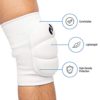 StrictlyStability White Volleyball Best Protective Shock Absorbing Soft Cushion Knee Pads for Girls or Boys (Junior, White) - Image 6