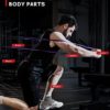 THINEFIT Pull Up Assistance Bands, Resistance Bands Set of 6 , Heavy Workout Rubber Bands with Door Anchor, Power Strength Exercise Bands for Powerlifting, Fitness Training at Home Gym for Men Women - Image 6