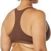 Amazon Essentials Women's Ribbed Lounge Unlined Scoop Neck Bralette, Pack of 2 - Image 3