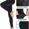 TELALEO 6, 5 or 4 Pack Men's Compression Pants Leggings Sports Tights Athletic Baselayer Workout Running - Image 5