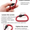 OMUKY Multicolor Carabiners Hook Clips Camping Accessories Buckle for Outdoor Hiking Traveling - Image 4