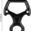 VGEBY Climbing 8 Ring Descender, 25KN Aluminum Rappelling Rescue Figure 8 Rope Descender Belay Tool - Image 4