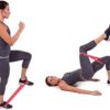 Yuanjay Resistance Exercise Pilates Loop Fitness Home Workout Band Training Yoga Fitness & Yoga Equipment Yoga Stretching Strap (Random delivery, One Size) - Image 2